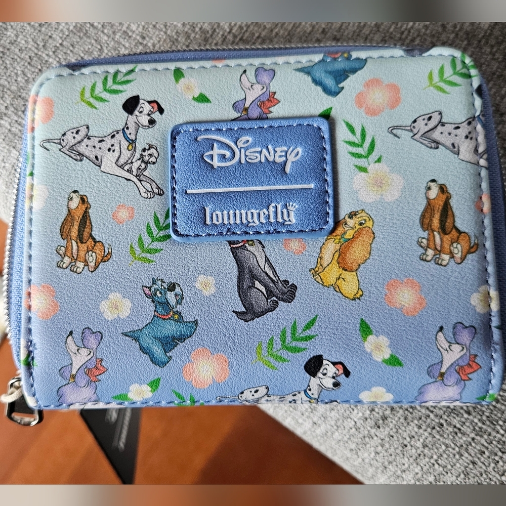 Loungefly Disney Dogs Zipper Wallet
